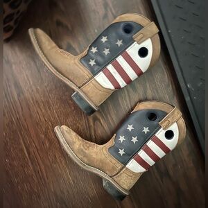 Cody James American Flag boots! Like new